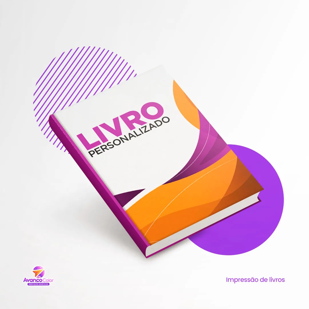 Impressão de Livro de Capa Dura A5 15x21cm Páginas Offset 90g