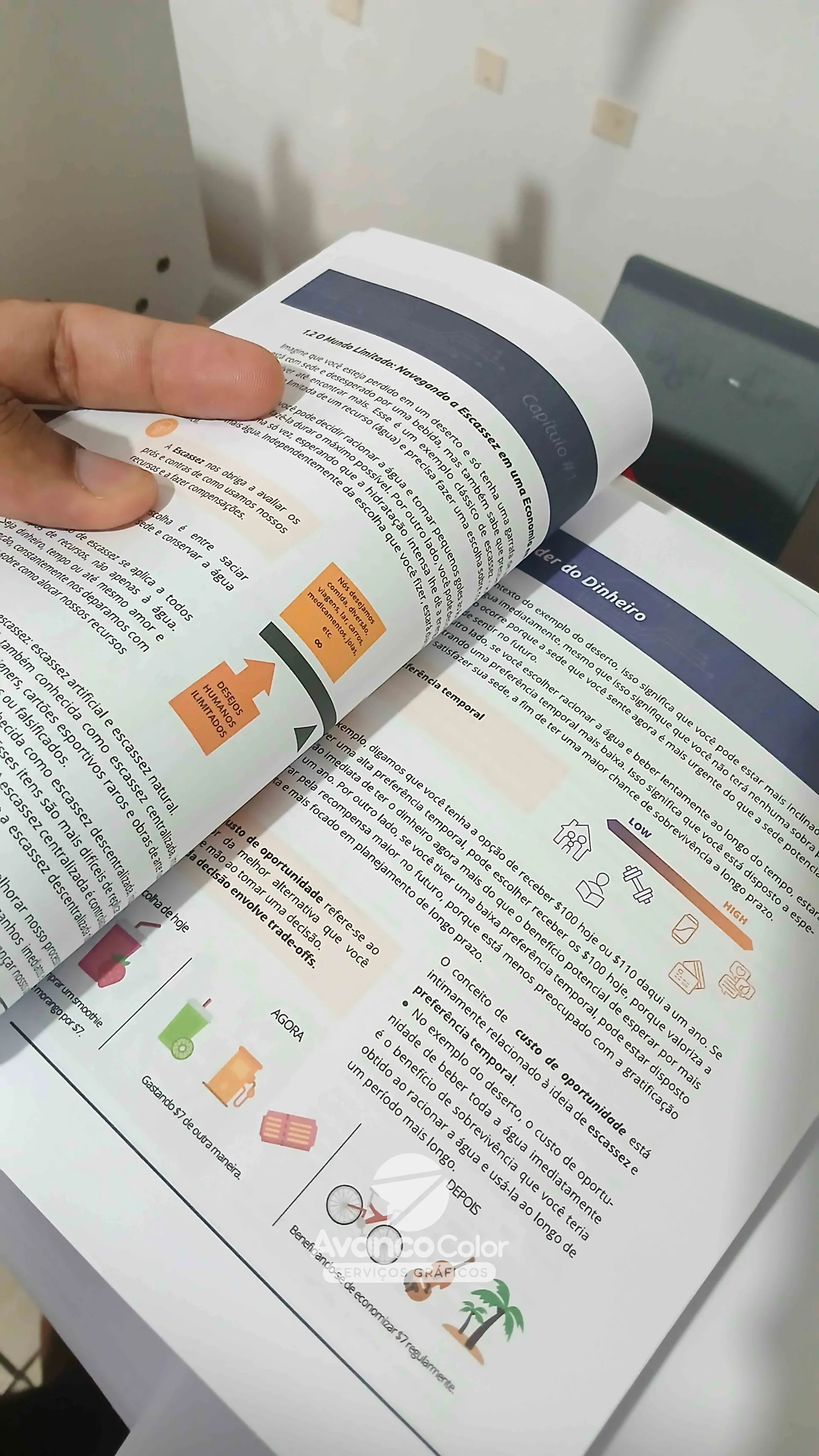 Livro Brochura A5 15x21cm Páginas Offset 90g c/ orelha 3