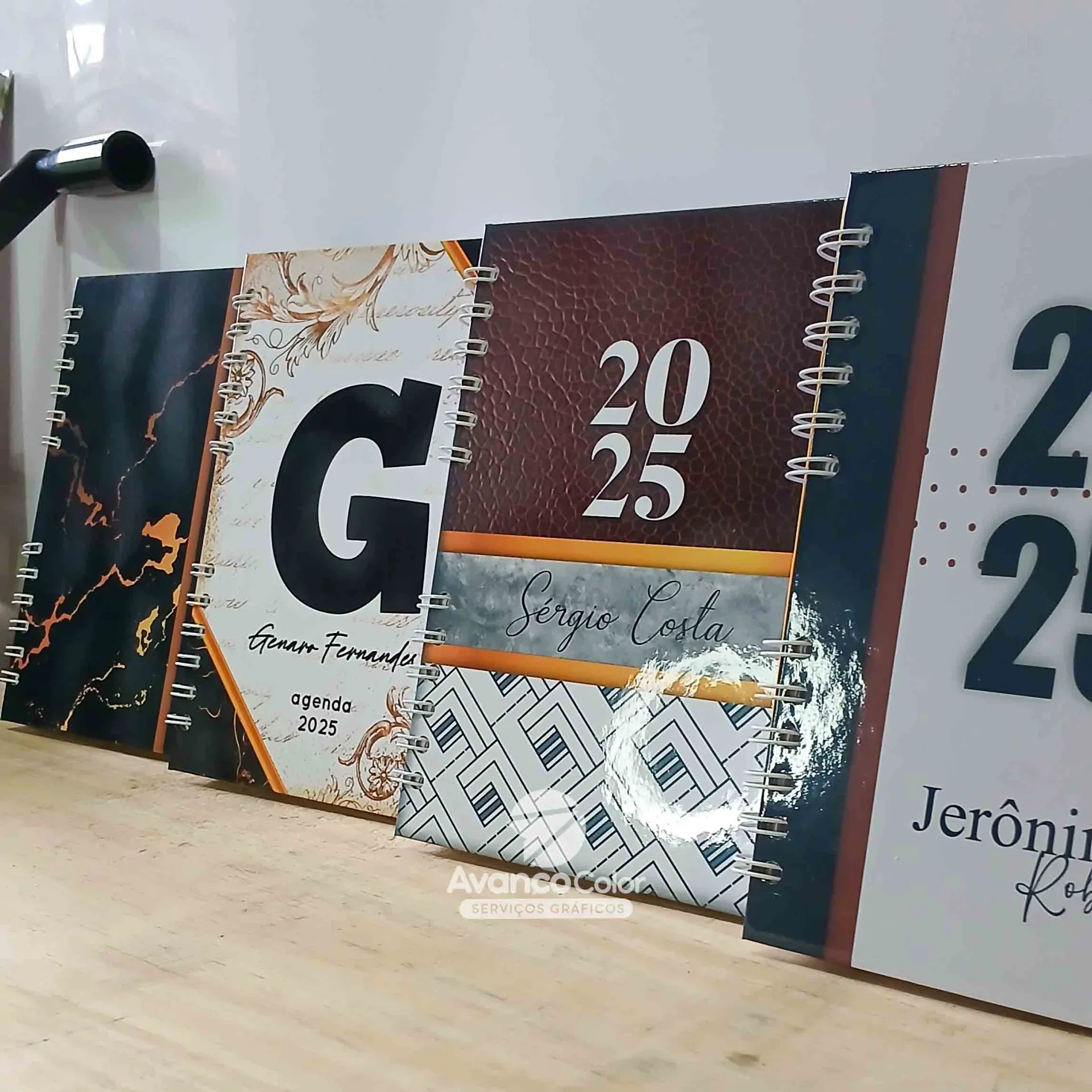 Agenda Capa Dura Personalizadas A5 15x21cm 3