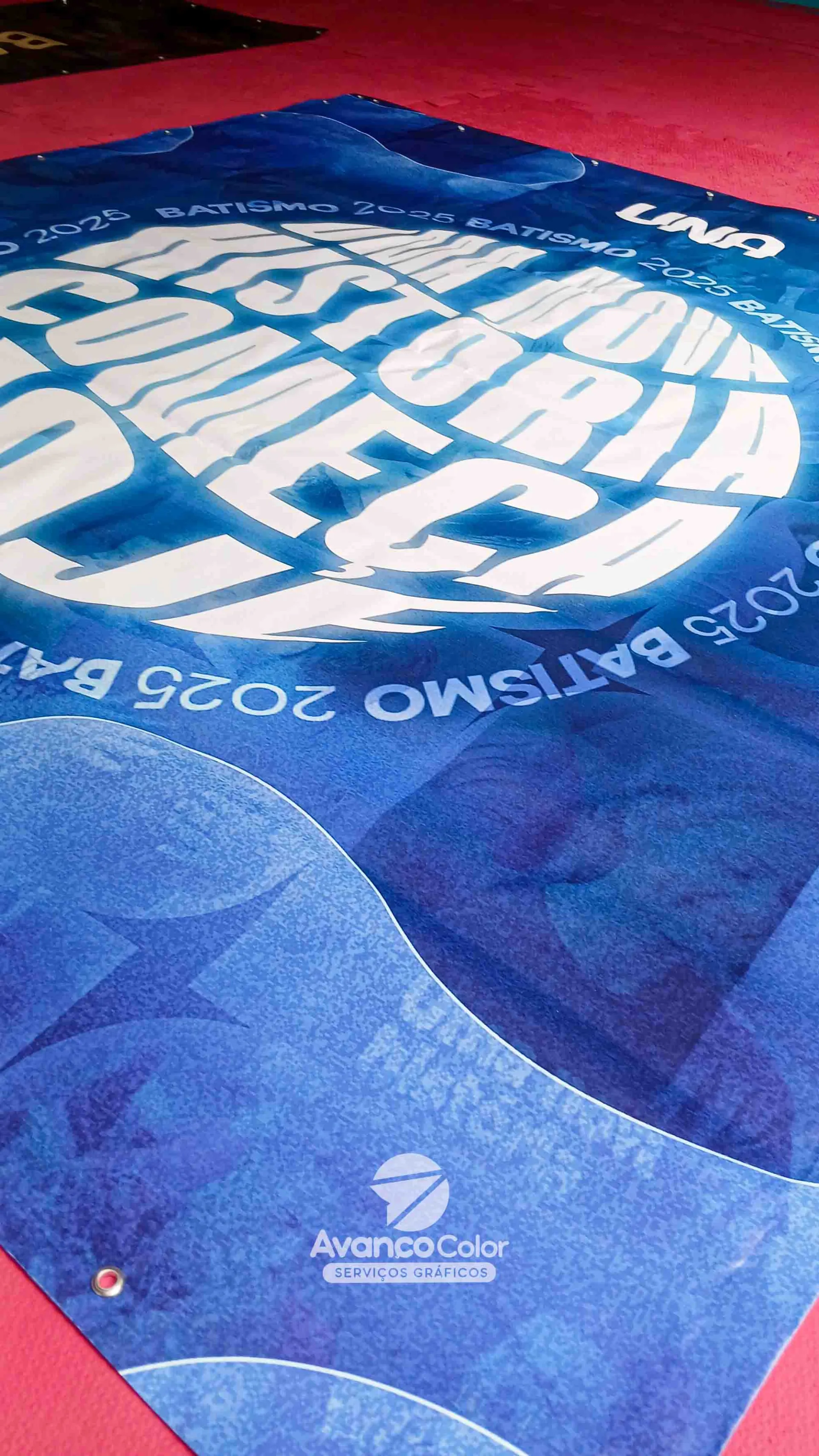 Lona com Impressão Digital UV Personalizada por m² 4